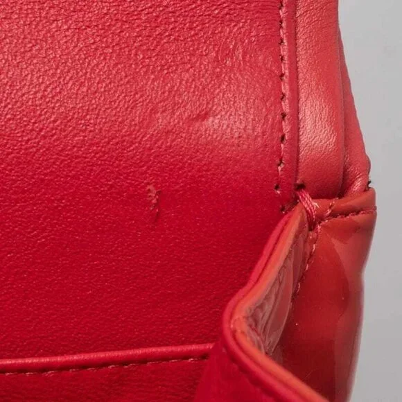 Chanel Pink Quilted Patent Leather Classic Jumbo Double Flap Bag Shoulder Bags